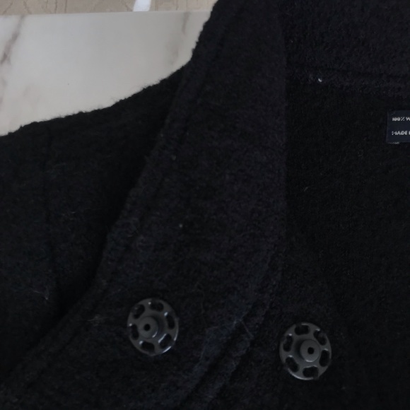 100% Wool Zara Black Jacket - Picture 7 of 11
